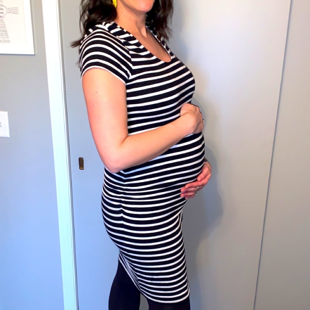Old Navy Maternity Striped Dress